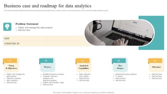 Transformation Toolkit Competitive Intelligence Information Analysis Business Case And Roadmap For Data Analytics Ideas PDF