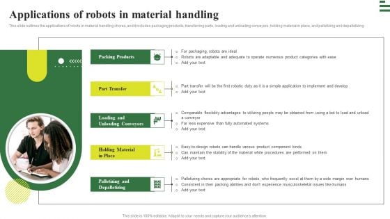 Transforming Manufacturing With Automation Applications Of Robots In Material Download PDF