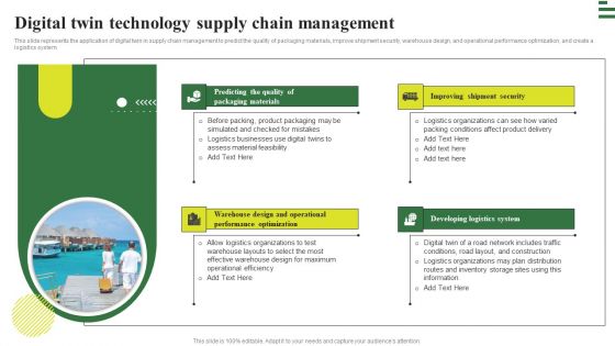 Transforming Manufacturing With Automation Digital Twin Technology Supply Sample PDF