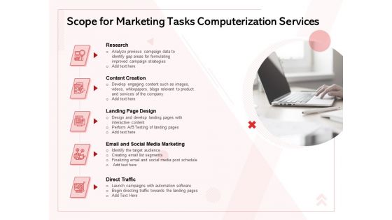 Transforming Marketing Services Through Automation Proposal Scope For Marketing Tasks Computerization Services Microsoft PDF Transforming Marketing Services Through Automation Proposal Scope For Marketing Tasks Computerization Services Microsoft PDF