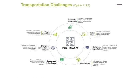 Transportation Challenges Template 2 Ppt PowerPoint Presentation Inspiration Introduction