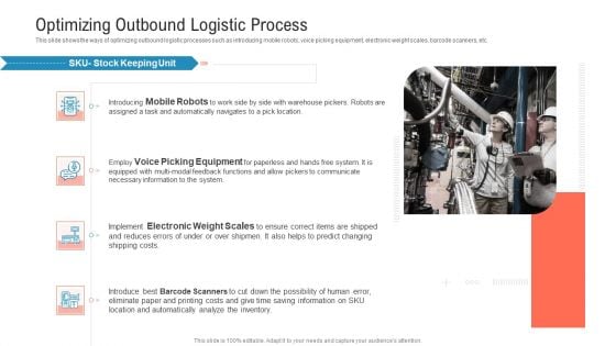 Transportation Governance Enhancement Optimizing Outbound Logistic Process Mockup PDF