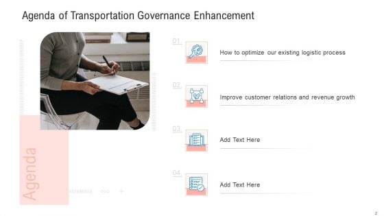 Transportation Governance Enhancement Ppt PowerPoint Presentation Complete With Slides
