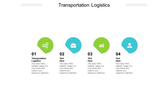 Transportation Logistics Ppt PowerPoint Presentation Model Shapes Cpb Pdf