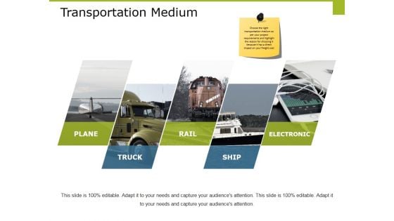 Transportation Medium Ppt PowerPoint Presentation Gallery Backgrounds