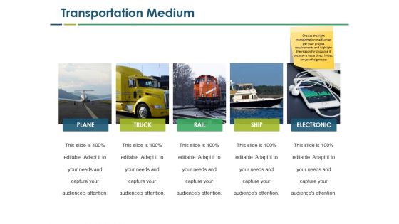 Transportation Medium Ppt PowerPoint Presentation Icon Design Templates