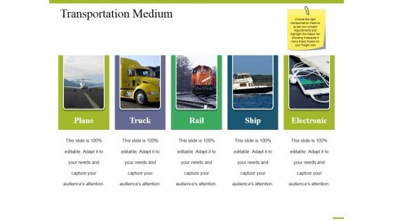 Transportation Medium Ppt PowerPoint Presentation Infographic Template Design Inspiration