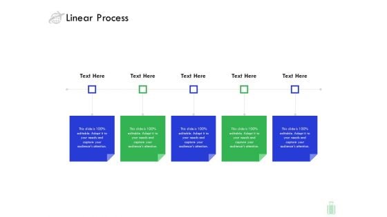 Travel And Leisure Industry Analysis Linear Process Diagrams PDF