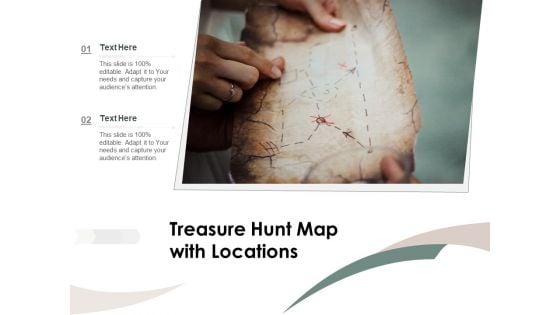 Treasure Hunt Map With Locations Ppt PowerPoint Presentation Infographic Template Picture PDF