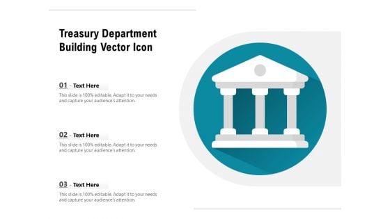 Treasury Department Building Vector Icon Ppt PowerPoint Presentation Model Template PDF