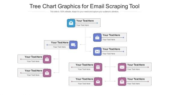 Tree Chart Graphics For Email Scraping Tool Ppt PowerPoint Presentation Icon Styles PDF