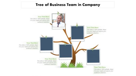 Tree Of Business Team In Company Ppt PowerPoint Presentation Icon Background Images PDF