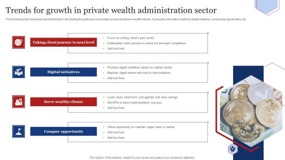 Trends For Growth In Private Wealth Administration Sector Diagrams PDF