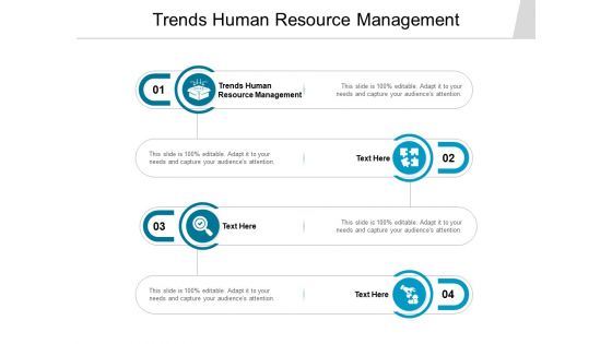 Trends Human Resource Management Ppt PowerPoint Presentation Pictures Smartart Cpb