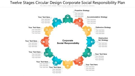 Twelve Stages Circular Design Corporate Social Responsibility Plan Ppt PowerPoint Presentation File Infographics PDF Twelve Stages Circular Design Corporate Social Responsibility Plan Ppt PowerPoint Presentation File Infographics PDF