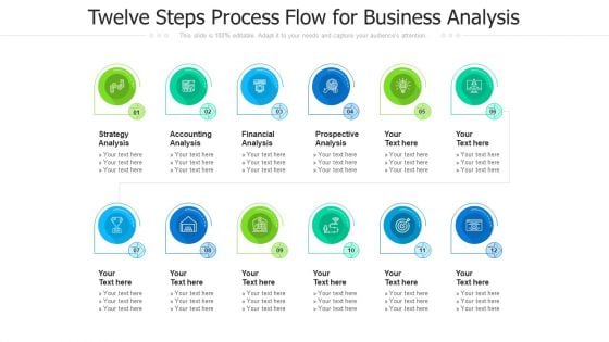 Twelve Steps Process Flow For Business Analysis Ppt PowerPoint Presentation File Designs PDF Twelve Steps Process Flow For Business Analysis Ppt PowerPoint Presentation File Designs PDF