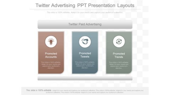 Twitter Advertising Ppt Presentation Layouts