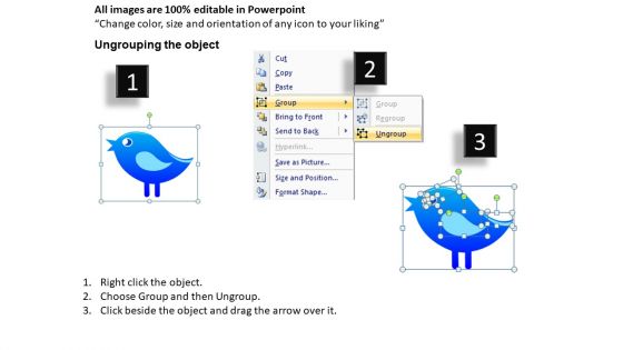 Twitter Social Media Icons PowerPoint Slides And Ppt Diagram Templates