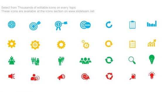 Two Circles Venn Diagram With Icons Powerpoint Slides