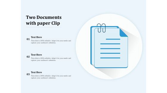 Two Documents With Paper Clip Ppt PowerPoint Presentation Summary Designs Download PDF Two Documents With Paper Clip Ppt PowerPoint Presentation Summary Designs Download PDF