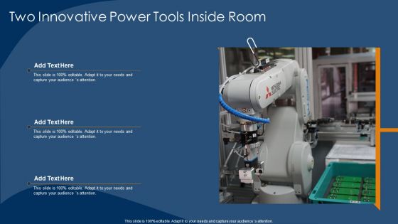 Two Innovative Power Tools Inside Room Clipart PDF