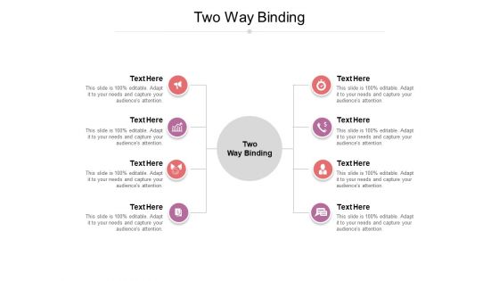 Two Way Binding Ppt PowerPoint Presentation File Gridlines Cpb