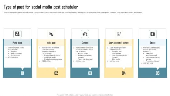 Type Of Post For Social Media Post Scheduler Professional PDF Type Of Post For Social Media Post Scheduler Professional PDF