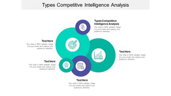 Types Competitive Intelligence Analysis Ppt PowerPoint Presentation File Format Ideas Cpb