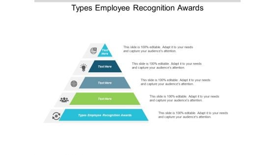 Types Employee Recognition Awards Ppt PowerPoint Presentation File Model Cpb
