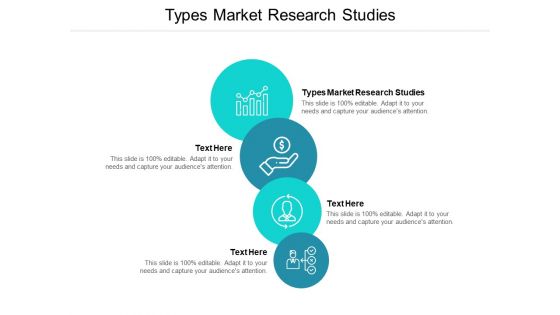 Types Market Research Studies Ppt PowerPoint Presentation Styles Sample Cpb