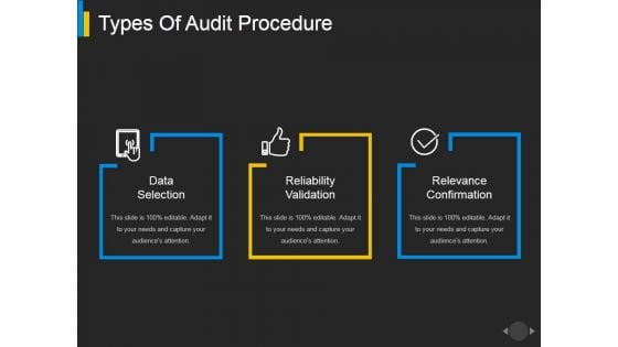 Types Of Audit Procedure Ppt PowerPoint Presentation Portfolio Designs Types Of Audit Procedure Ppt PowerPoint Presentation Portfolio Designs