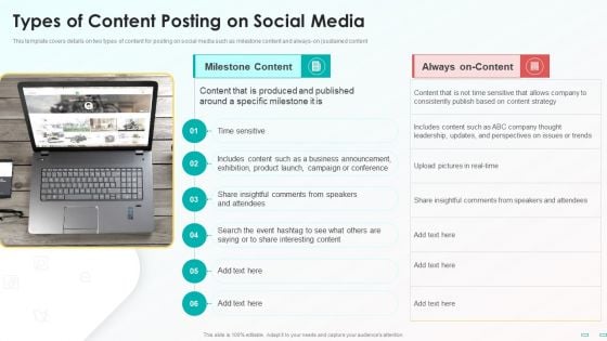 Types Of Content Posting On Social Media Rules PDF