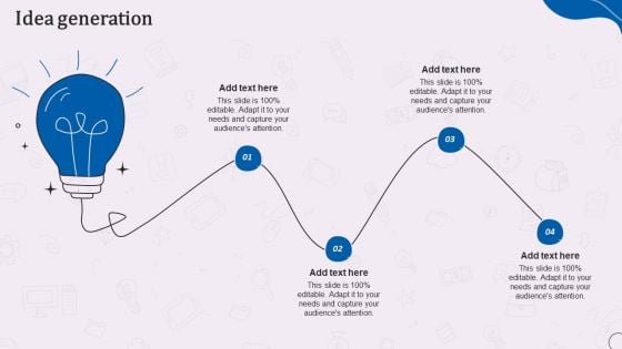 Types Of Corporate Communication Techniques Idea Generation Diagrams PDF