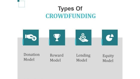 Types Of Crowdfunding Template 2 Ppt PowerPoint Presentation Pictures Inspiration