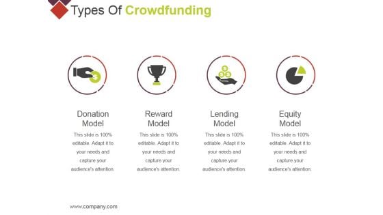 Types Of Crowdfunding Template 2 Ppt PowerPoint Presentation Summary Designs Types Of Crowdfunding Template 2 Ppt PowerPoint Presentation Summary Designs