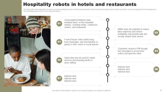 Types Of Independent Robotic System Ppt PowerPoint Presentation Complete Deck With Slides Slide45