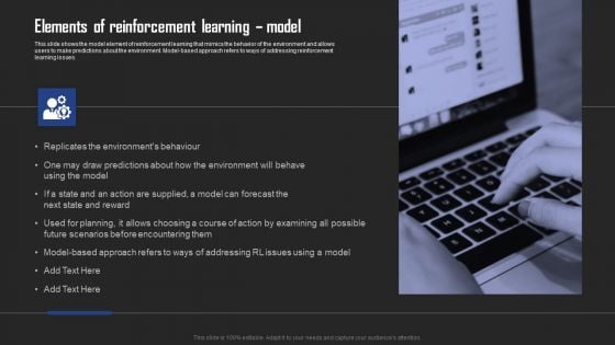 Types Of Reinforcement Learning In ML Elements Of Reinforcement Learning Model Introduction PDF