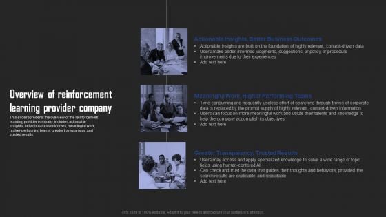 Types Of Reinforcement Learning In ML Overview Of Reinforcement Learning Provider Company Microsoft PDF