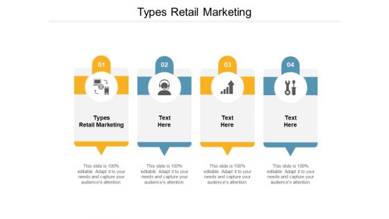 Types Retail Marketing Ppt PowerPoint Presentation Summary Diagrams Cpb