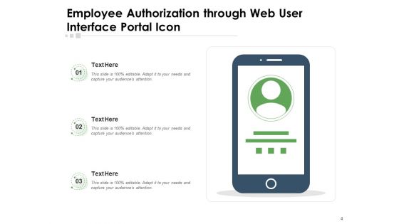 UI Icon Portal Icon Employee Ppt PowerPoint Presentation Complete Deck