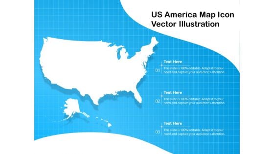 US America Map Icon Vector Illustration Ppt PowerPoint Presentation Infographics Diagrams PDF