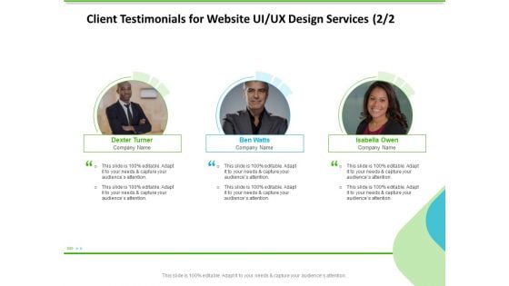 UX Design Services Client Testimonials For Website UI UX Design Services Your Clipart PDF