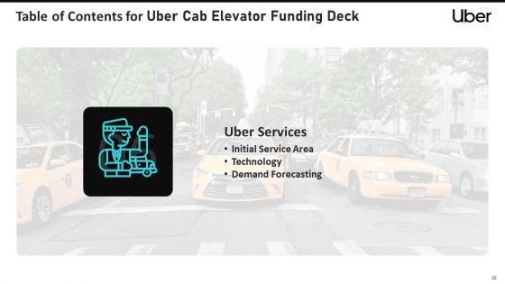 Uber Cab Elevator Funding Deck Ppt PowerPoint Presentation Complete Deck With Slides