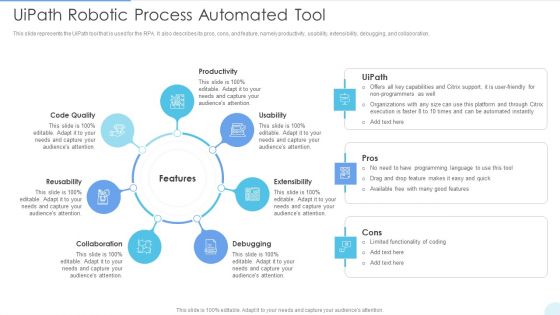 Uipath Robotic Process Automated Tool Background PDF