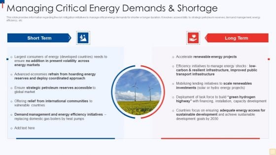 Ukraine Vs Russia Examining Managing Critical Energy Demands And Shortage Professional PDF