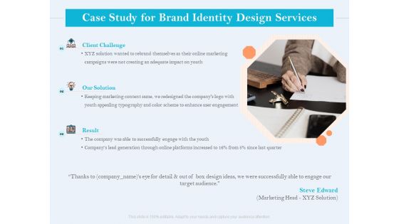 Ultimate Brand Creation Corporate Identity Case Study For Brand Identity Design Services Ppt Inspiration Background Images PDF Ultimate Brand Creation Corporate Identity Case Study For Brand Identity Design Services Ppt Inspiration Background Images PDF