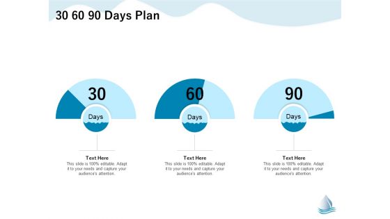 Underground Aquifer Supervision 30 60 90 Days Plan Ppt Ideas Icons PDF