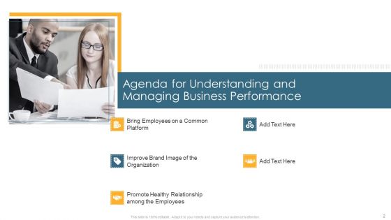 Understanding And Managing Business Performance Ppt PowerPoint Presentation Complete Deck With Slides