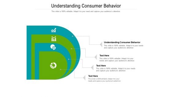 Understanding Consumer Behavior Ppt PowerPoint Presentation Infographic Template Introduction Cpb