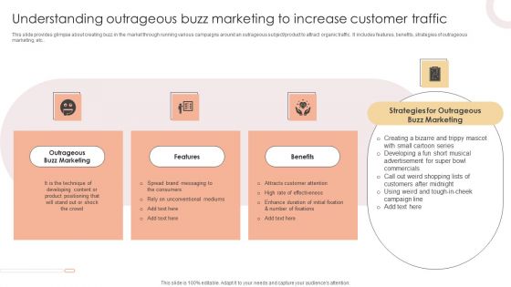 Understanding Outrageous Buzz Marketing To Increase Customer Traffic Download PDF